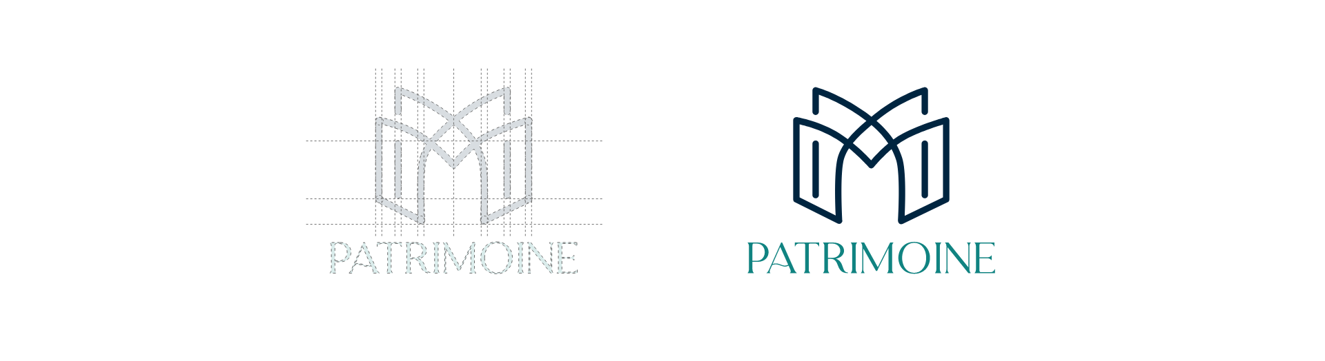 Création du logotype de MM Patrimoine